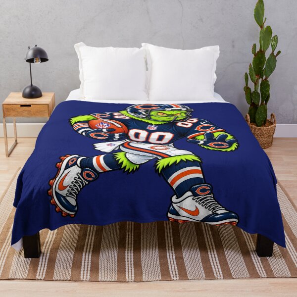 Item preview, Chicago Bears Football Team Funny Grinch Player designed and sold by Ayana Todd.