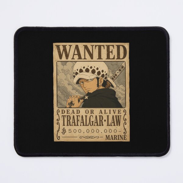 Item preview, Wanted Trafalgar Law designed and sold by Raphael-Mcco.