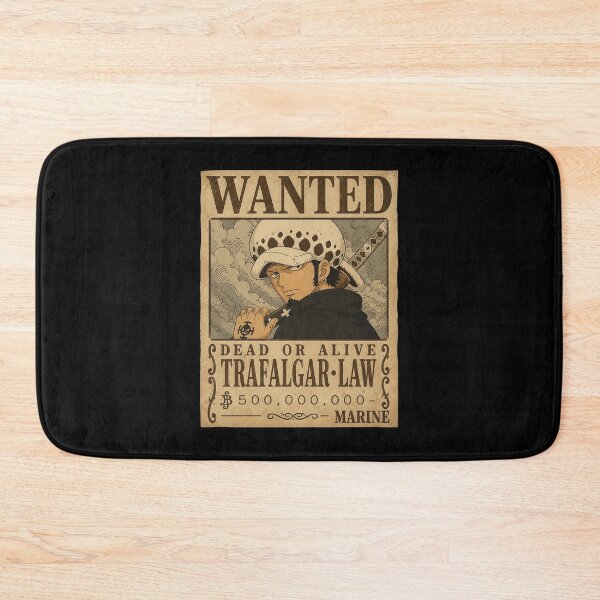 Item preview, Wanted Trafalgar Law designed and sold by Raphael-Mcco.