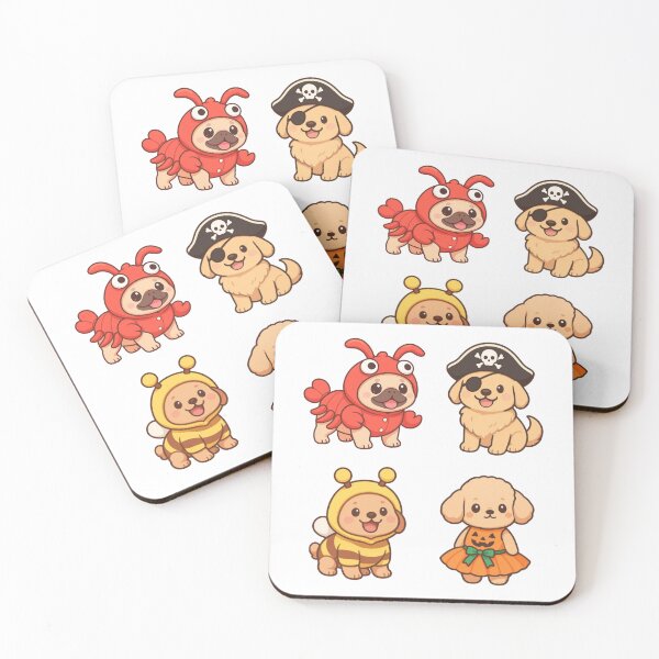Item preview, Dogs in Cute Costumes designed and sold by LivelyAbbey.