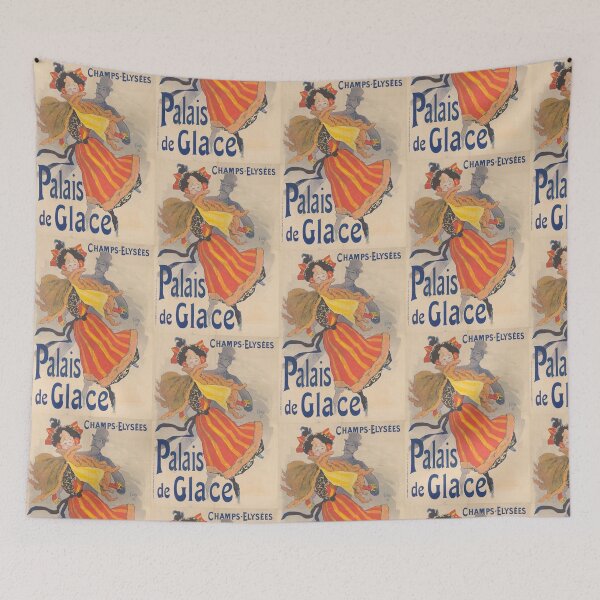 Item preview, Palais de Glace Ice Skaters 1896 designed and sold by artofuniverse.