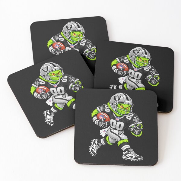 Item preview, Las Vegas Raiders Football Team Funny Grinch Player designed and sold by Ayana Todd.
