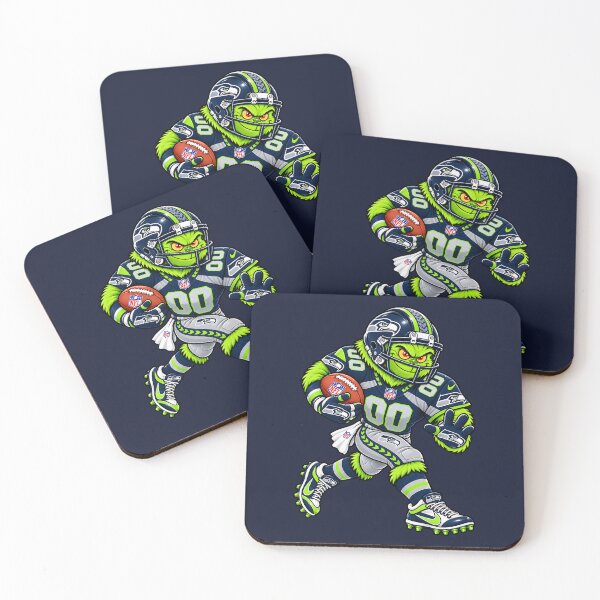 Item preview, Seattle Seahawks Football Team Funny Grinch Player designed and sold by Ayana Todd.