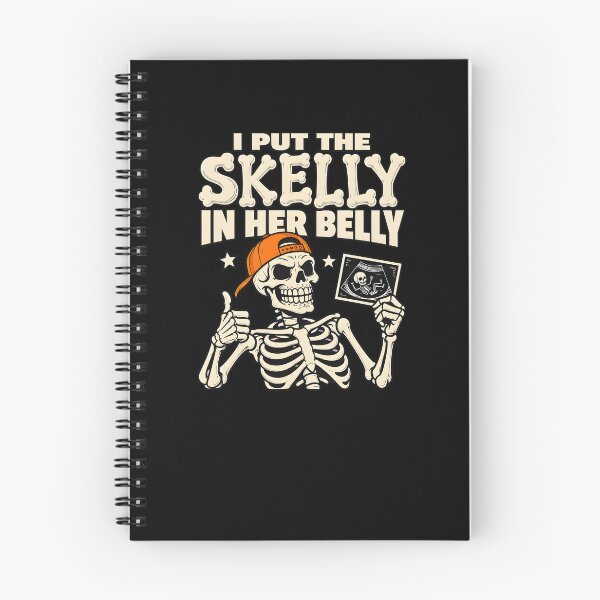 Item preview, Humorous Skeleton Pregnancy Announcement Art designed and sold by GiaoCalonas.