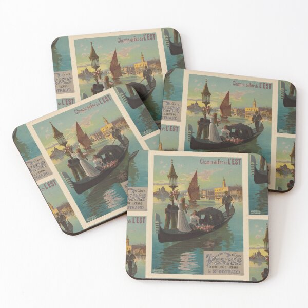 Item preview, Paris to Venice Gondola Railway 1890 designed and sold by artofuniverse.