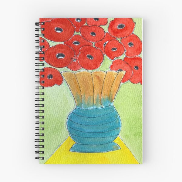 Item preview, Mixed media retro 1960s Diana vase floral still life art number 15/20 designed and sold by WildLadyWood.