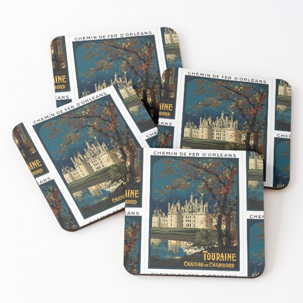 Item preview, Chateau de Chambord Touraine Railway 1900 designed and sold by artofuniverse.
