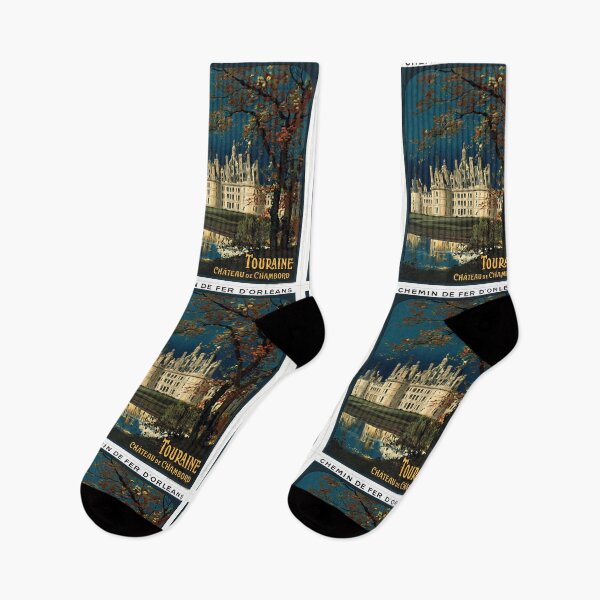 Item preview, Chateau de Chambord Touraine Railway 1900 designed and sold by artofuniverse.