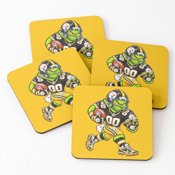 Item preview, Pittsburgh Steelers Football Team Funny Grinch Player designed and sold by Ayana Todd.