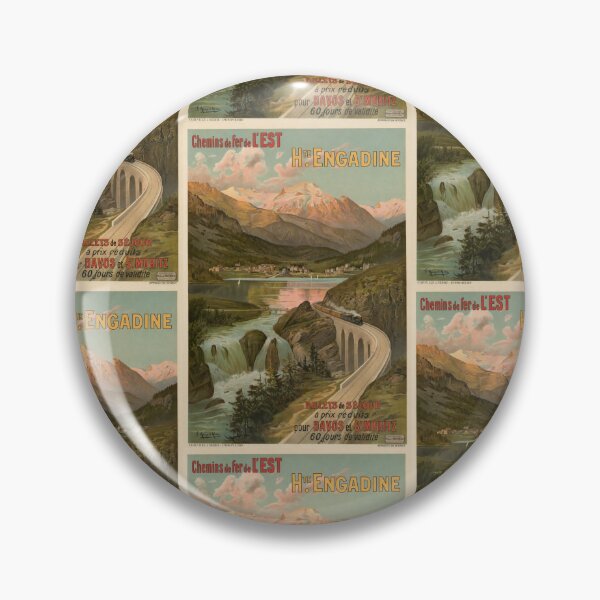 Item preview, Chemins de Fer l'Est Engadine designed and sold by artofuniverse.