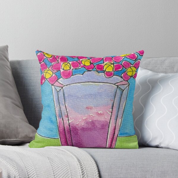 Item preview, Mixed media retro 1960s Diana vase floral still life art number 14/20 designed and sold by WildLadyWood.