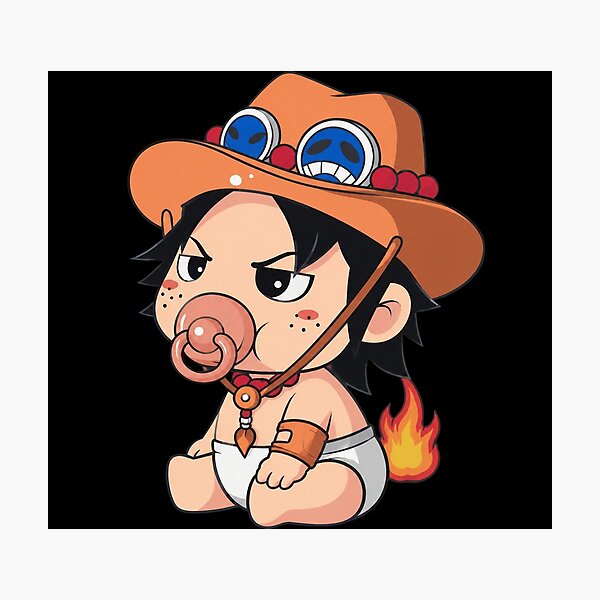 Item preview, Baby Ace Chibi Fan Art designed and sold by Raphael-Mcco.