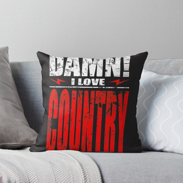 Item preview, Damn I Love Country Music and Lifestyle Graphic Design designed and sold by DRANRRUR.