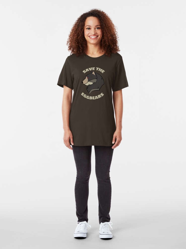 Alternate view of Save the Eggbears Slim Fit T-Shirt