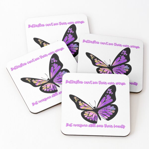 Item preview, Butterflies Can't See Their Own Wings 4 Abstract designed and sold by JustBeingAlicia.