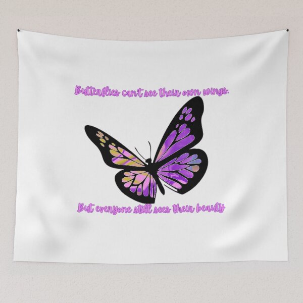 Item preview, Butterflies Can't See Their Own Wings 4 Abstract designed and sold by JustBeingAlicia.