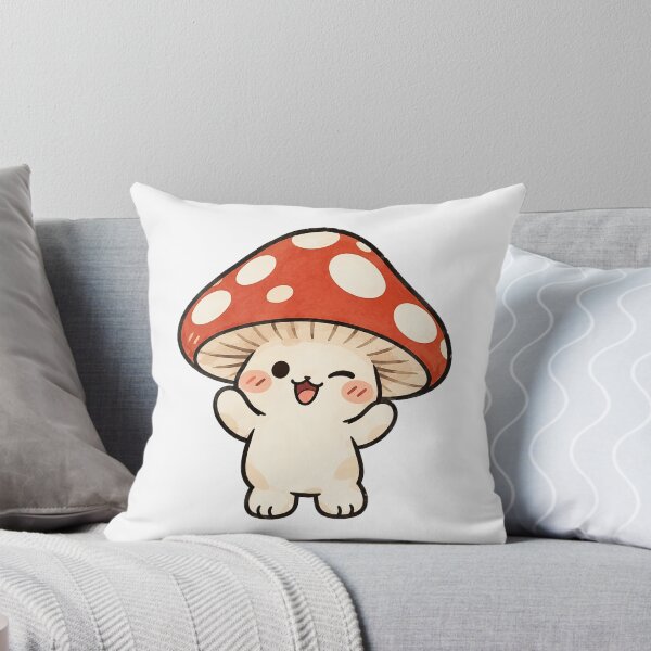 Item preview, Kinoko Cute Kawaii Mushroom Character Japanese Style designed and sold by Marti’s Shop Corner.