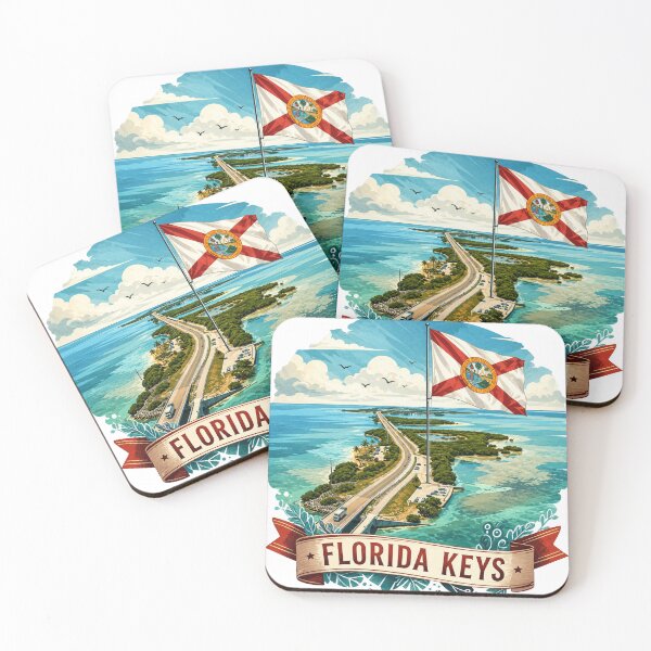 Item preview, Florida Keys – Travel Art designed and sold by maximinano100k.