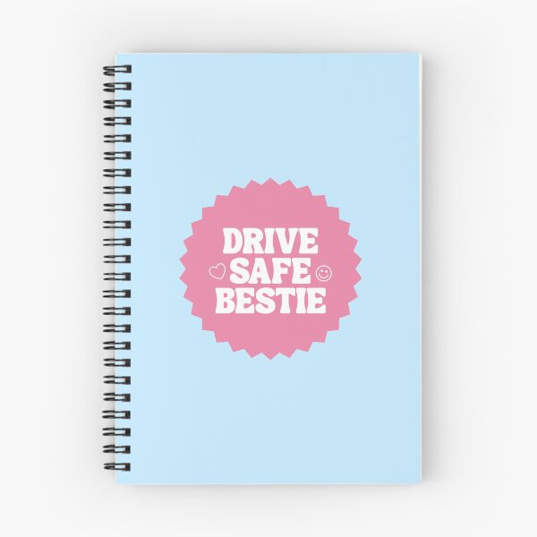 Item preview, Drive Safe Bestie | Driver | Bumper | Cute designed and sold by The Turquoise Brush.