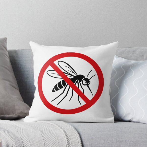 Item preview, No Mosquitoes Allowed Funny Prohibition Sign designed and sold by MonkiFlipp.