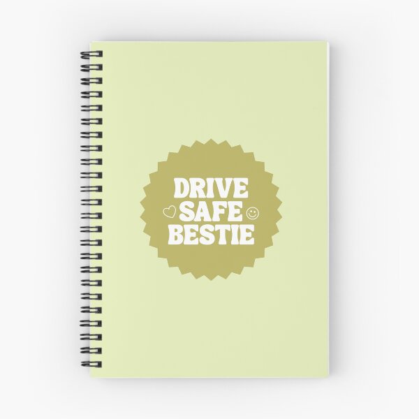 Item preview, Drive Safe Bestie | Driver | Bumper | Cute designed and sold by The Turquoise Brush.