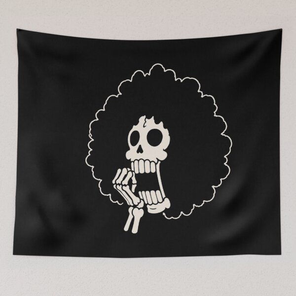 Item preview, Skull Afro Line Art designed and sold by pricemichael.
