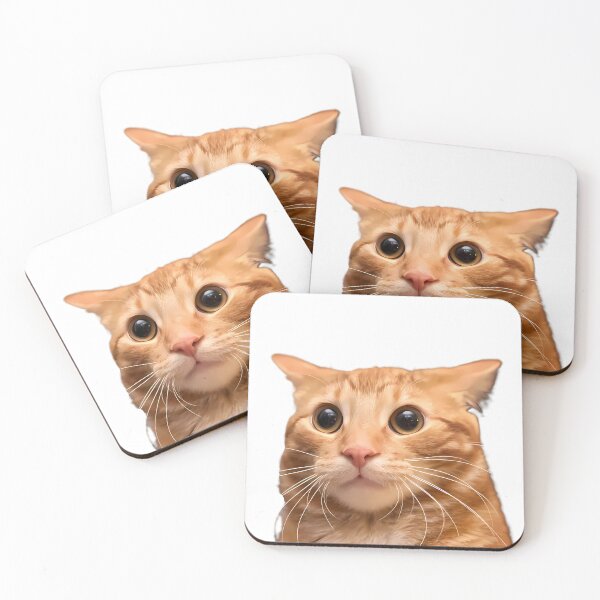 Item preview, Scientists Reveal The Hi Orange Cat Meme designed and sold by HelloCal.