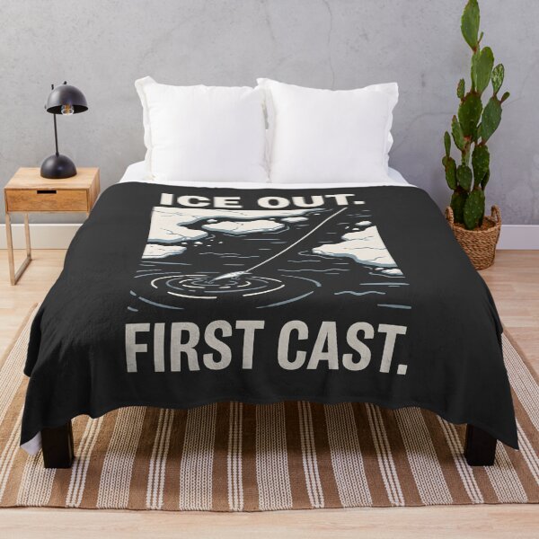 Item preview, Ice Out First Cast Fishing designed and sold by SplashTastic.