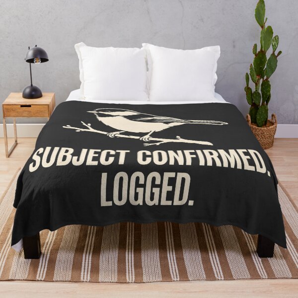 Item preview, Subject Confirmed Logged Bird Watching designed and sold by SplashTastic.