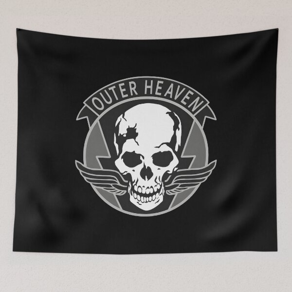 Item preview, Outer Heaven Skull Wings Military Emblem designed and sold by Dray-Bonne.