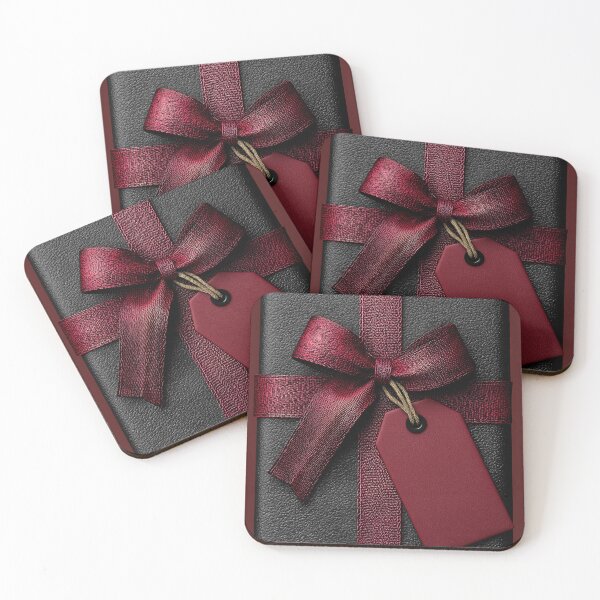 Item preview, Elegant Black Gift Box with Red Ribbon designed and sold by colorful-white.