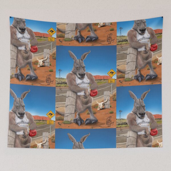 Item preview, El canguro del Outback designed and sold by CraigMacArt.