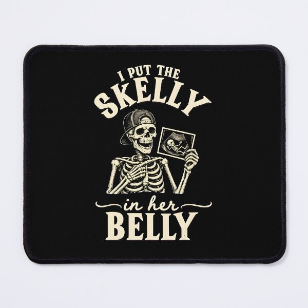 Item preview, Funny Skeleton Pregnancy Announcement Art designed and sold by SoyLamderma.