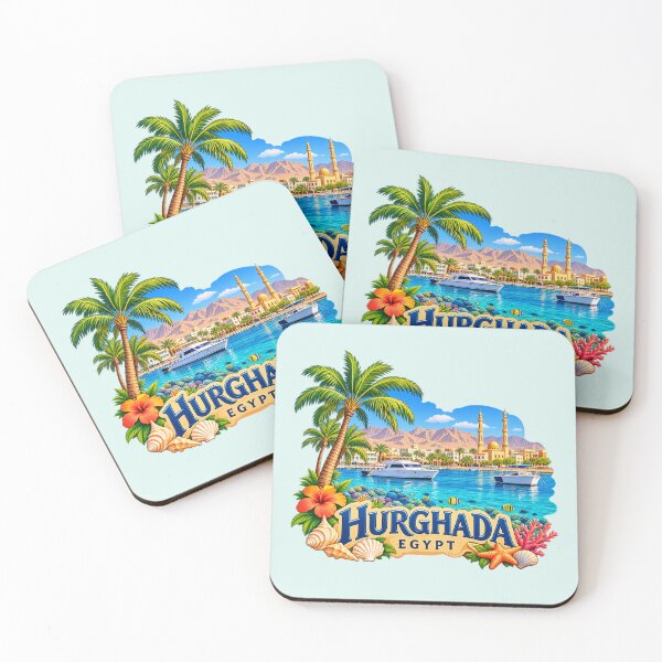 Item preview, Hurghada, Egypt - Red Sea Coastal Paradise designed and sold by Myra365Art.