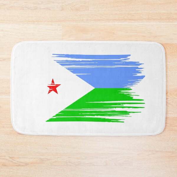 Item preview, Distressed Djibouti Flag DJ designed and sold by shitpostee.