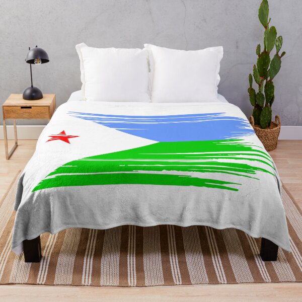 Item preview, Distressed Djibouti Flag DJ designed and sold by shitpostee.