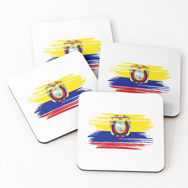 Item preview, Distressed Ecuador Flag EC designed and sold by shitpostee.