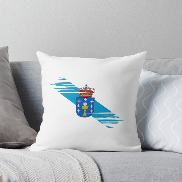 Item preview, Distressed Galicia Flag designed and sold by shitpostee.