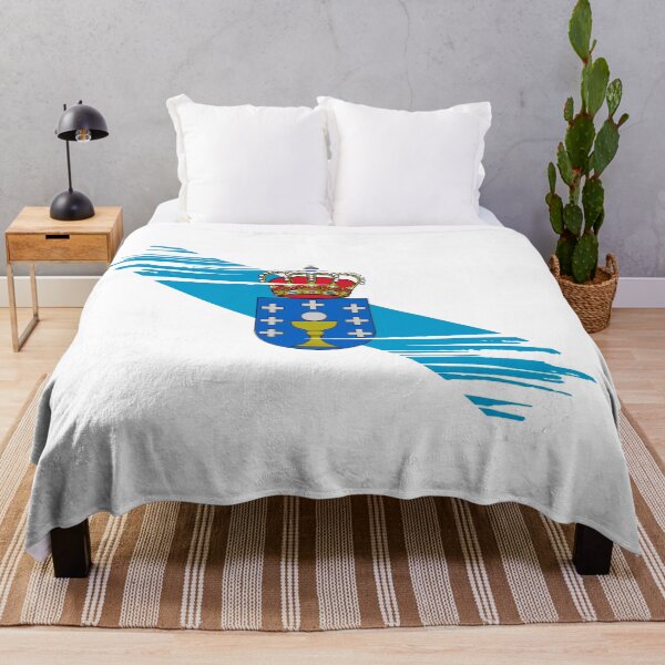 Item preview, Distressed Galicia Flag designed and sold by shitpostee.