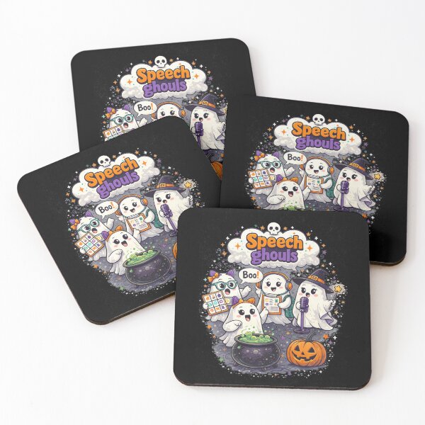 Item preview, Speech Ghouls – Halloween Speech Therapy SLP Ghost Teacher designed and sold by Printed Mistakes.