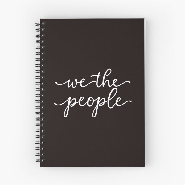 Item preview, We The People Patriotic Cursive Calligraphy Script Minimalist designed and sold by mari-kayden.