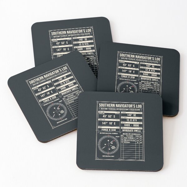 Item preview, Southern Navigators Log Maritime Technical Blueprint designed and sold by SplashTastic.