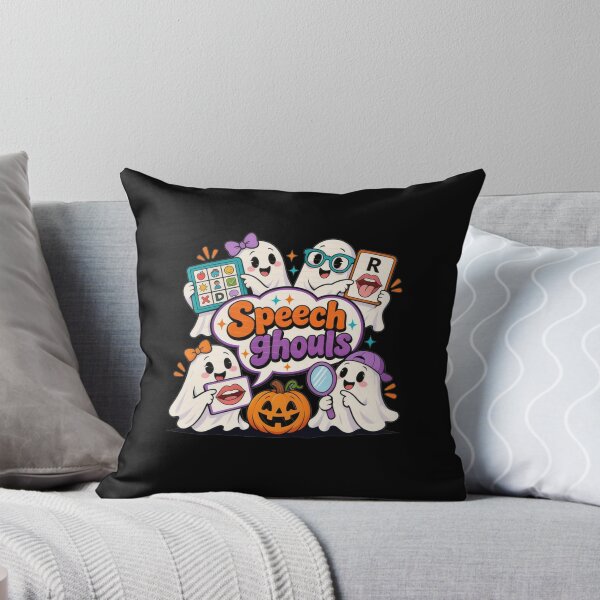 Item preview, Speech Ghouls – Halloween Speech Therapy SLP Ghost Teacher designed and sold by Printed Mistakes.