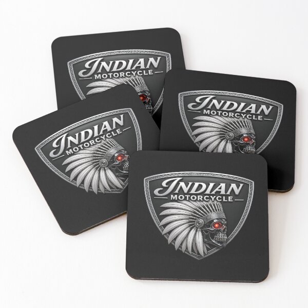 Item preview, Indian Motorcycle Vintage Chief Biker Emblem Shield Artwork  designed and sold by DeimosArtIntl.