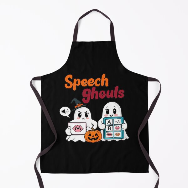 Item preview, Speech Ghouls – Halloween Speech Therapy SLP Ghost Teacher designed and sold by Printed Mistakes.