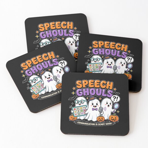 Item preview, Speech Ghouls – Halloween Speech Therapy SLP Ghost Teacher designed and sold by Printed Mistakes.