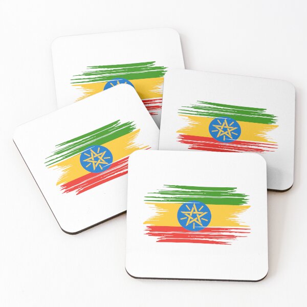 Item preview, Distressed Ethiopia Flag ET designed and sold by shitpostee.