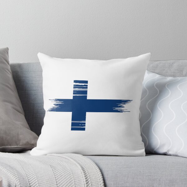 Item preview, Distressed Finland Flag FI designed and sold by shitpostee.