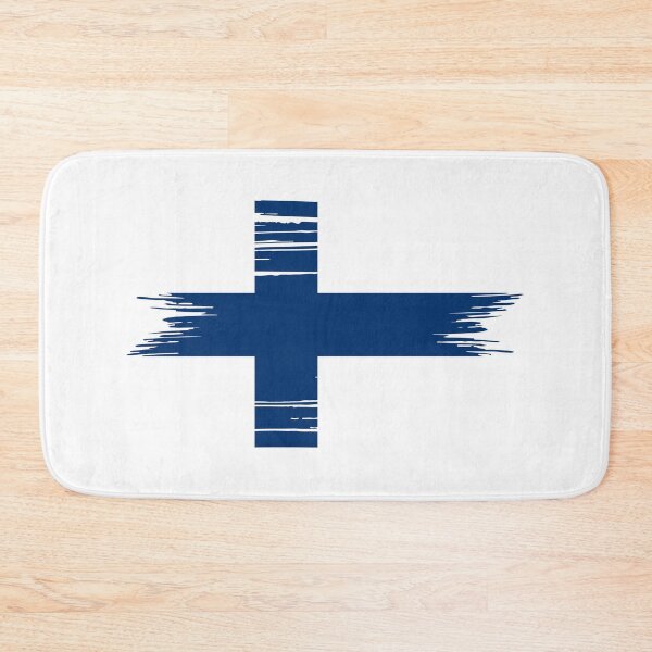 Item preview, Distressed Finland Flag FI designed and sold by shitpostee.