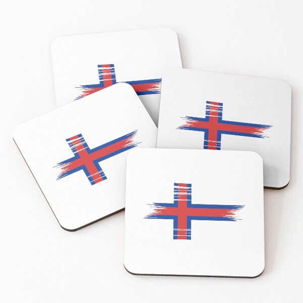 Item preview, Distressed Faroe Islands Flag FO designed and sold by shitpostee.